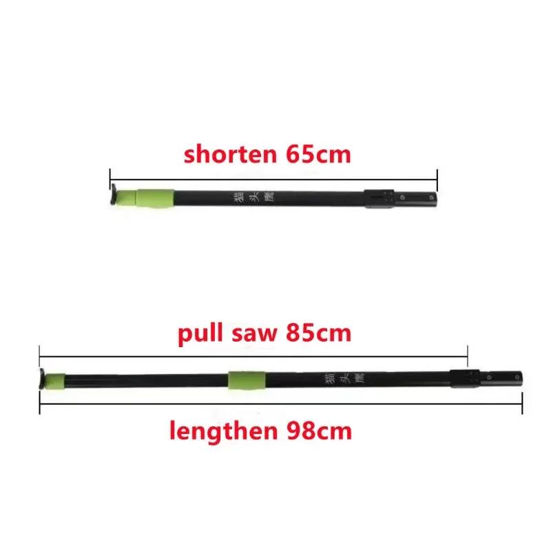 Shooting Catapult Adjustable Long Rod Front Grip Rear Support Accessories Telescopic Slingshot Hunting Shooting Equipment Tools