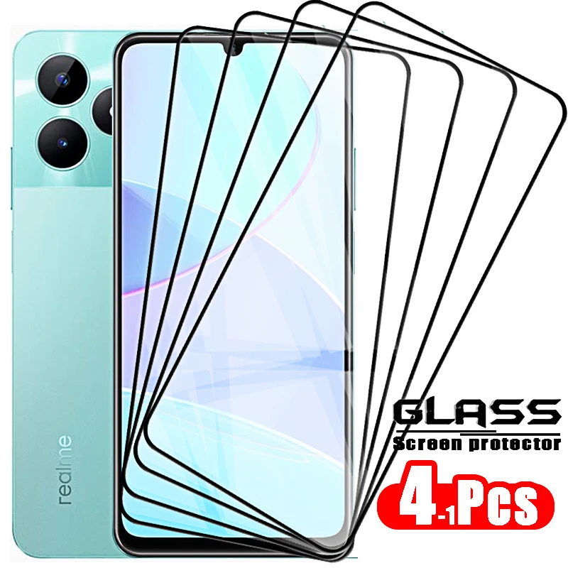 Premium Full Cover Tempered Glass Screen Protectors - 1 to 4 Pack
