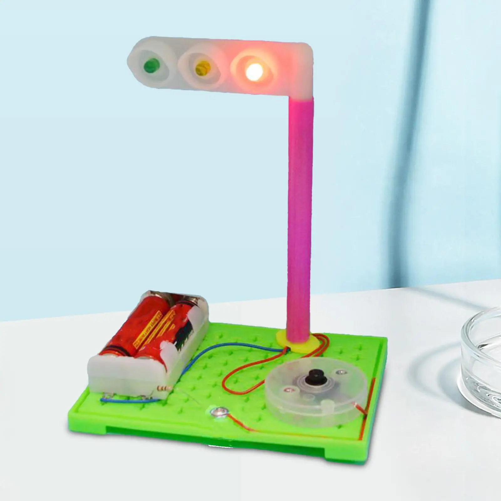 

Simulated Traffic Light Small Pretend Toy for Children Boys Girls Teens