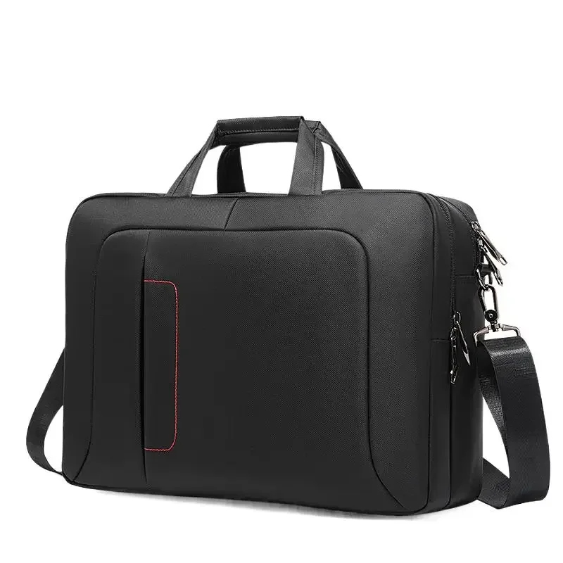 

Fashion Large Capacity Men's Briefcase Business Handbag Waterproof 15.6"Inch Laptop Bag Office Male Shoulder Messenger