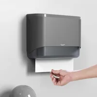Toilet Tissue Box,waterproof Toilet Wall Hanging Pumping Paper Box, clean and tidy,No punching 1