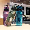 500ml Sports Water Bottle Portable Leak-proof Plastic Drinkware With Tea Filter Tour Gym Outdoor Sports Cup BPA Free 6