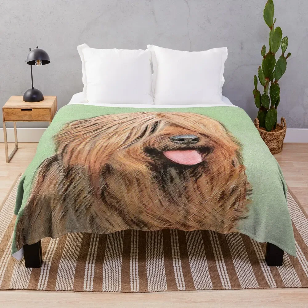 

Briard Throw Blanket Sofas for winter For Baby Blankets