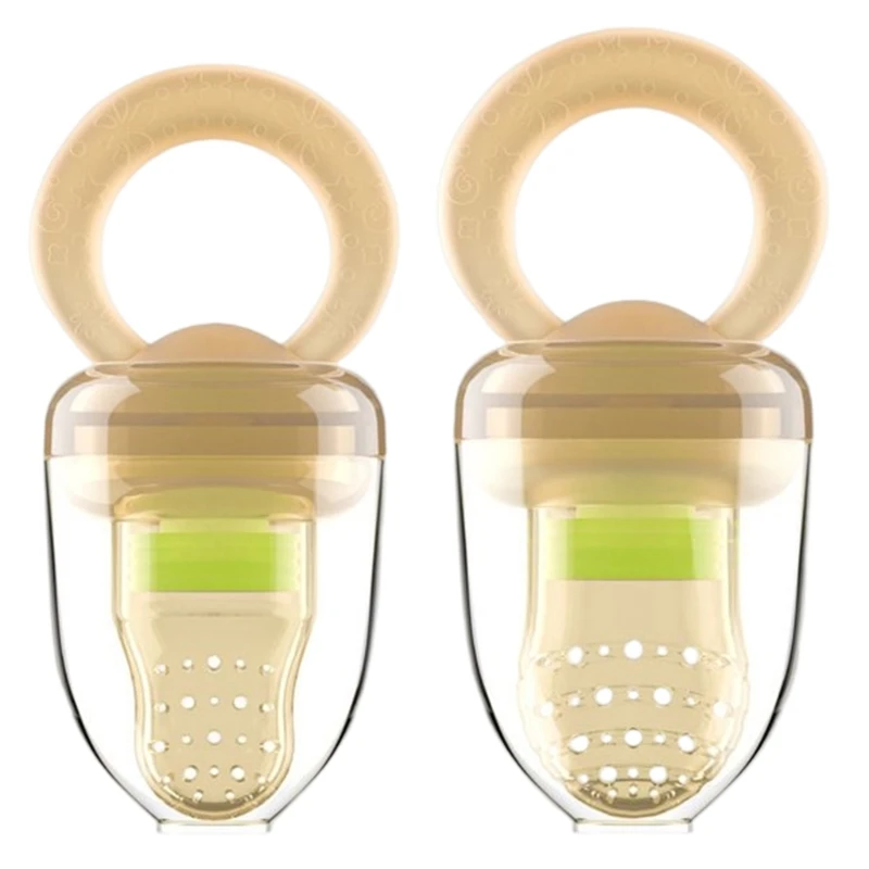 

Baby Feeder Pack Fruit Feeder Pacifier Infant Fruit Silicone Nipple