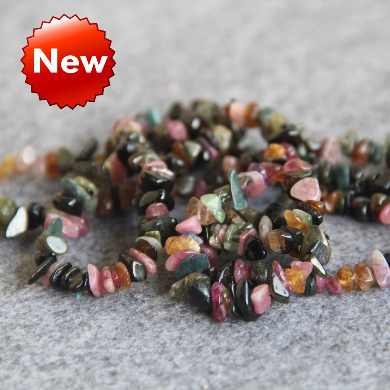

Necklace Bracelet 4-8mm Multicolor Natural Tourmaline Jasper Jade Beads Round DIY For Women Gifts 15inch Jewelry Making Design