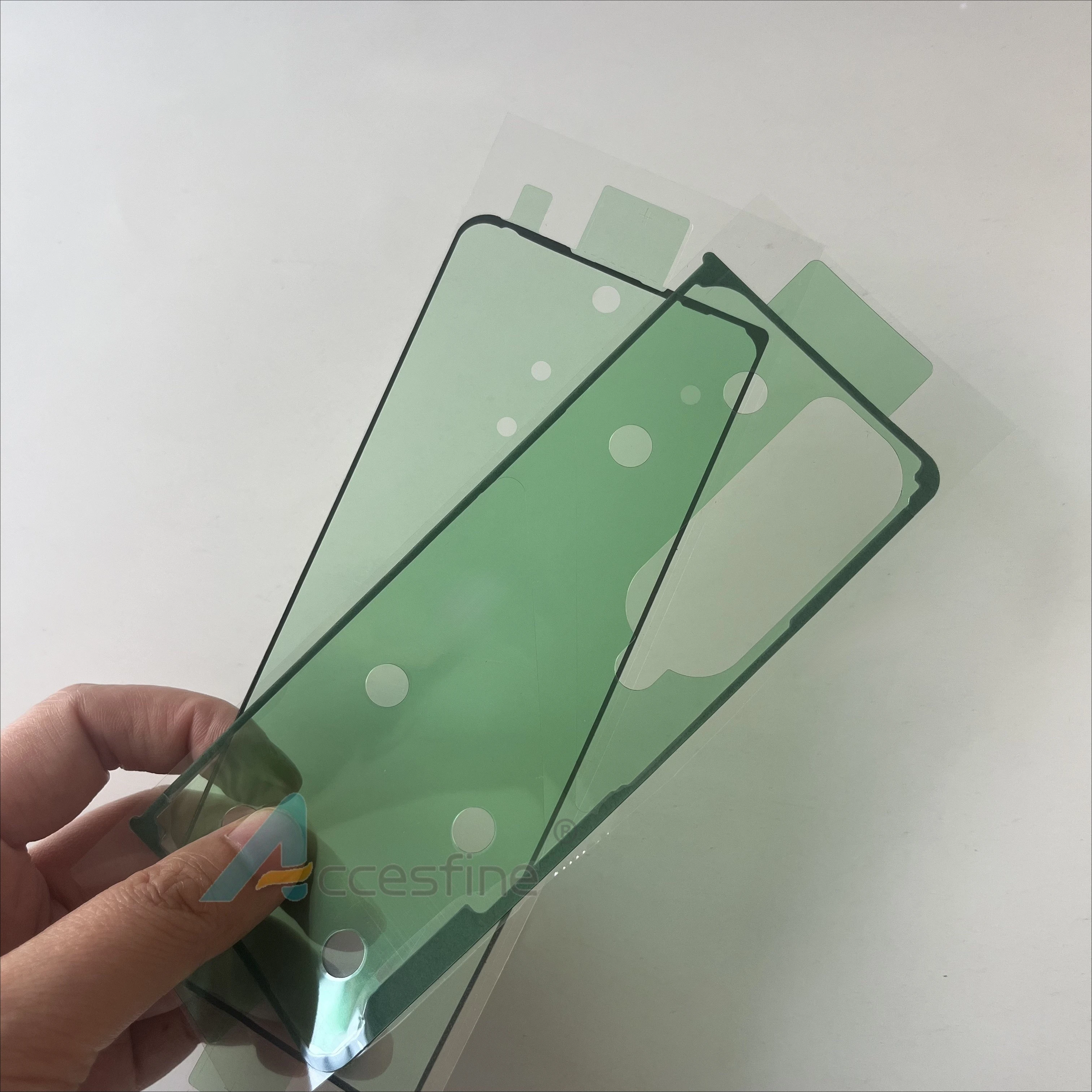 삼성 갤럭시 Z 폴드 6 5 2 3 4 F900 F916 F926용 LCD 디스플레이 외부 스크린 프레임 접착제 + 후면 커버 스티커 접착제 세트