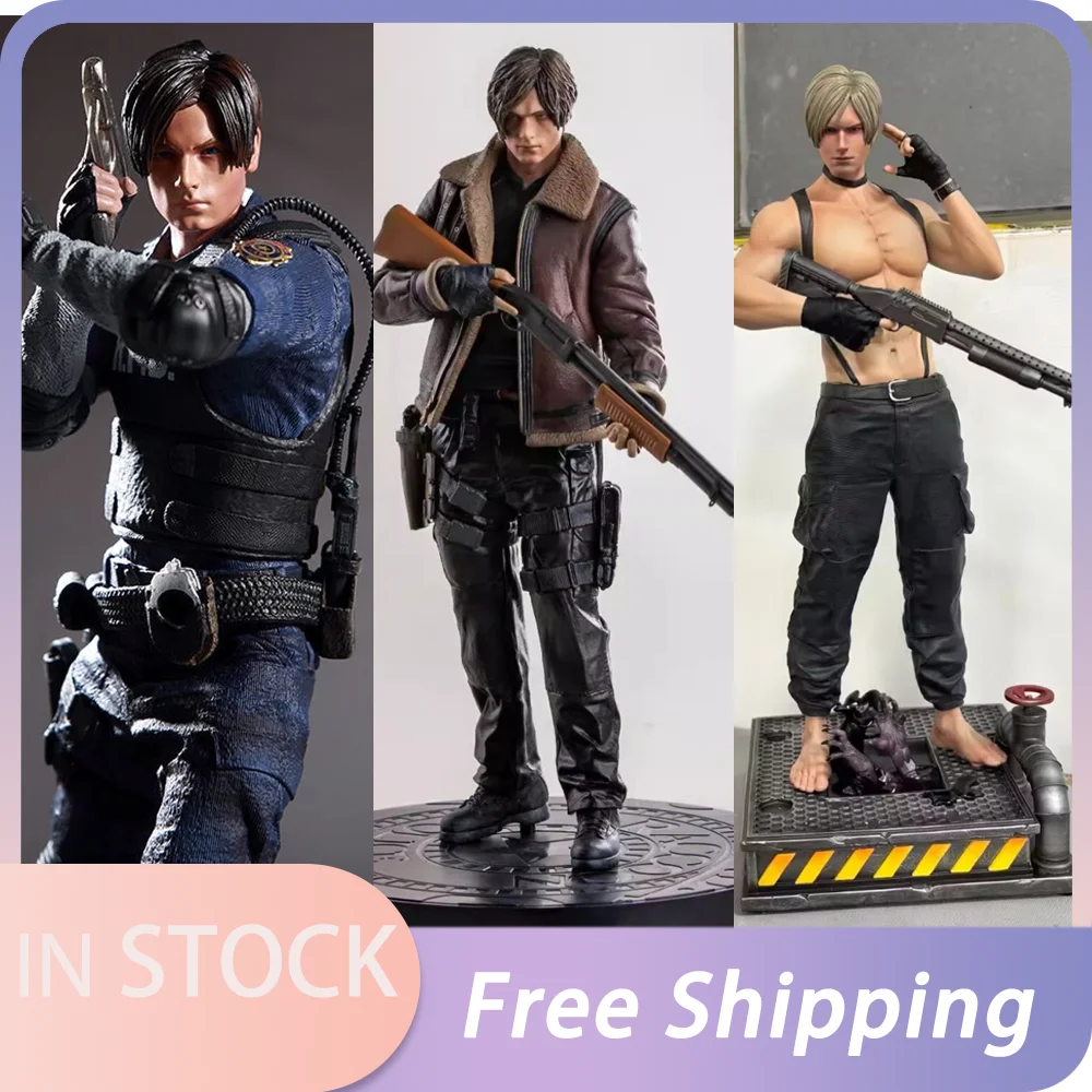 Kin Leon Zombie En Stock: Figura de Anime de Leon Zombie Hunter en Cuero, Modelo de ...