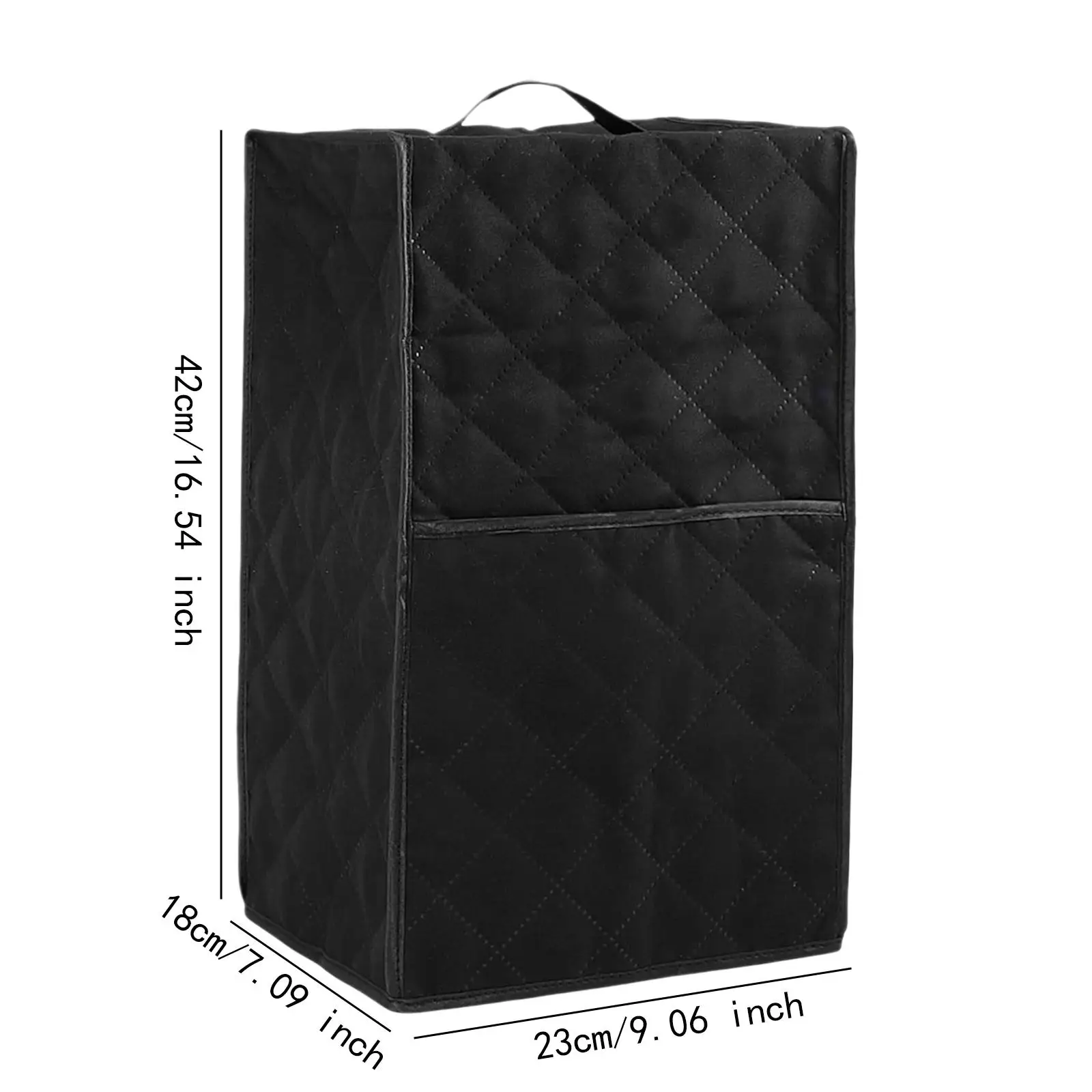 Blender Dust Cover with Pocket and Handle Household Kitchen Protective Sleeve Stylish Blender Cover for Kitchen Appliance