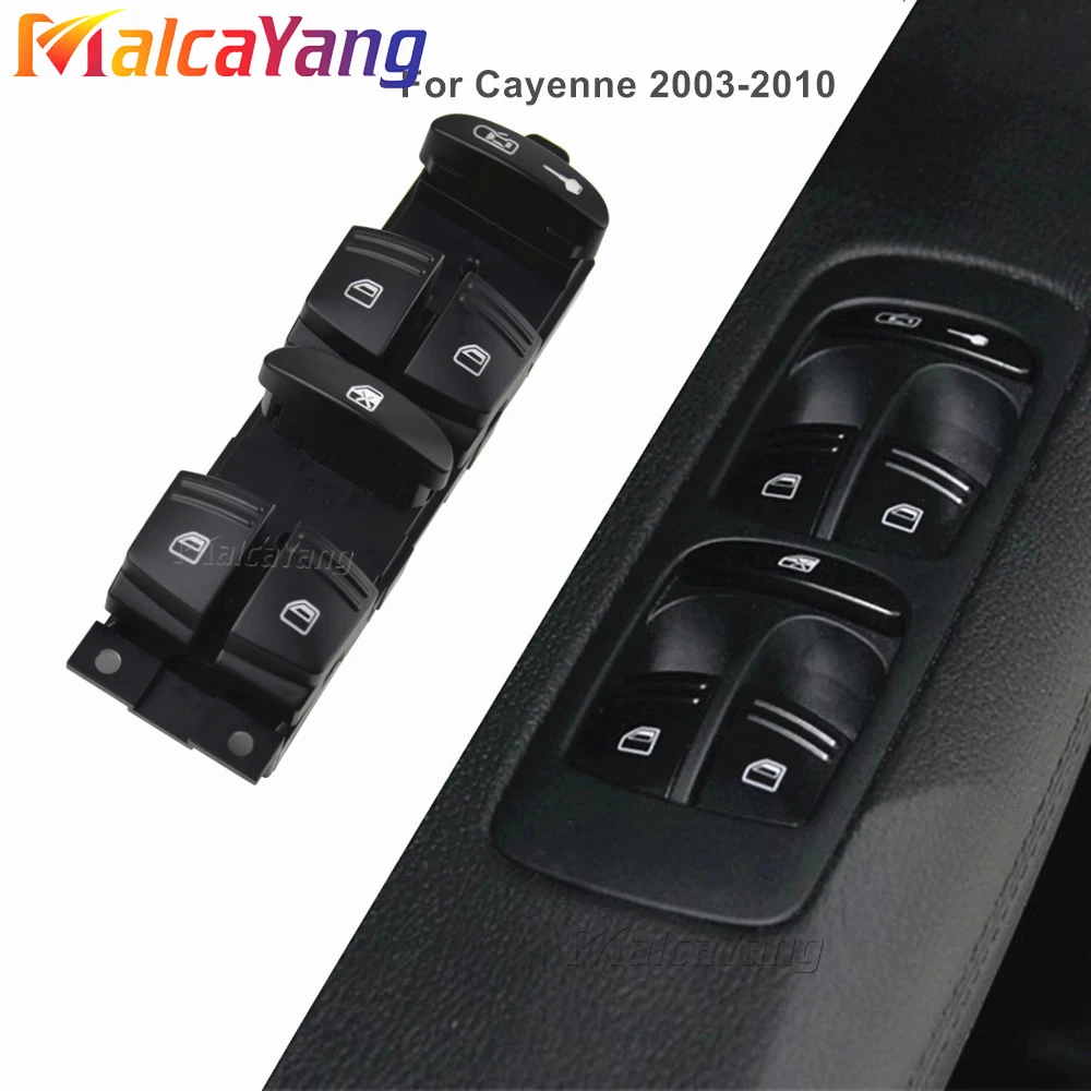 포르쉐 카이엔 9PA 2003 2004 2005 2006-2010 전기 마스터 창 제어 스위치 리프터 버튼 95561315602 95561315600