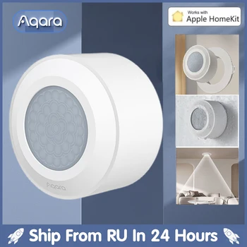 Aqara 고정밀 인체 센서 바디 모션 센서, 지그비 3.0, 무선 움직임 연결, IPX5 방수, 홈키트로 작업