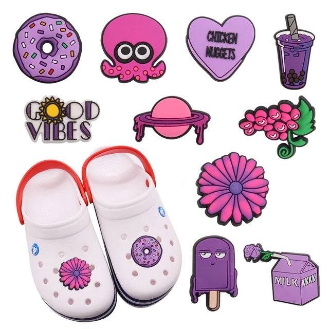 Cute one of a kind PVC Jibbitz Crocs Charms and Metal Shoe Charms