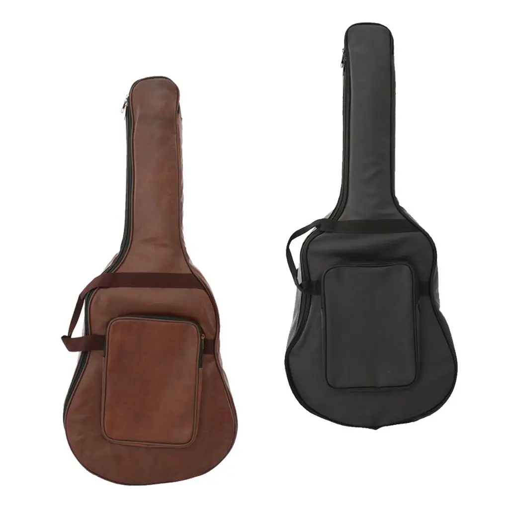 40`` 41`` Acoustic Classic Guitar bag Carryinging Bag Soft Case PU Leather Bag