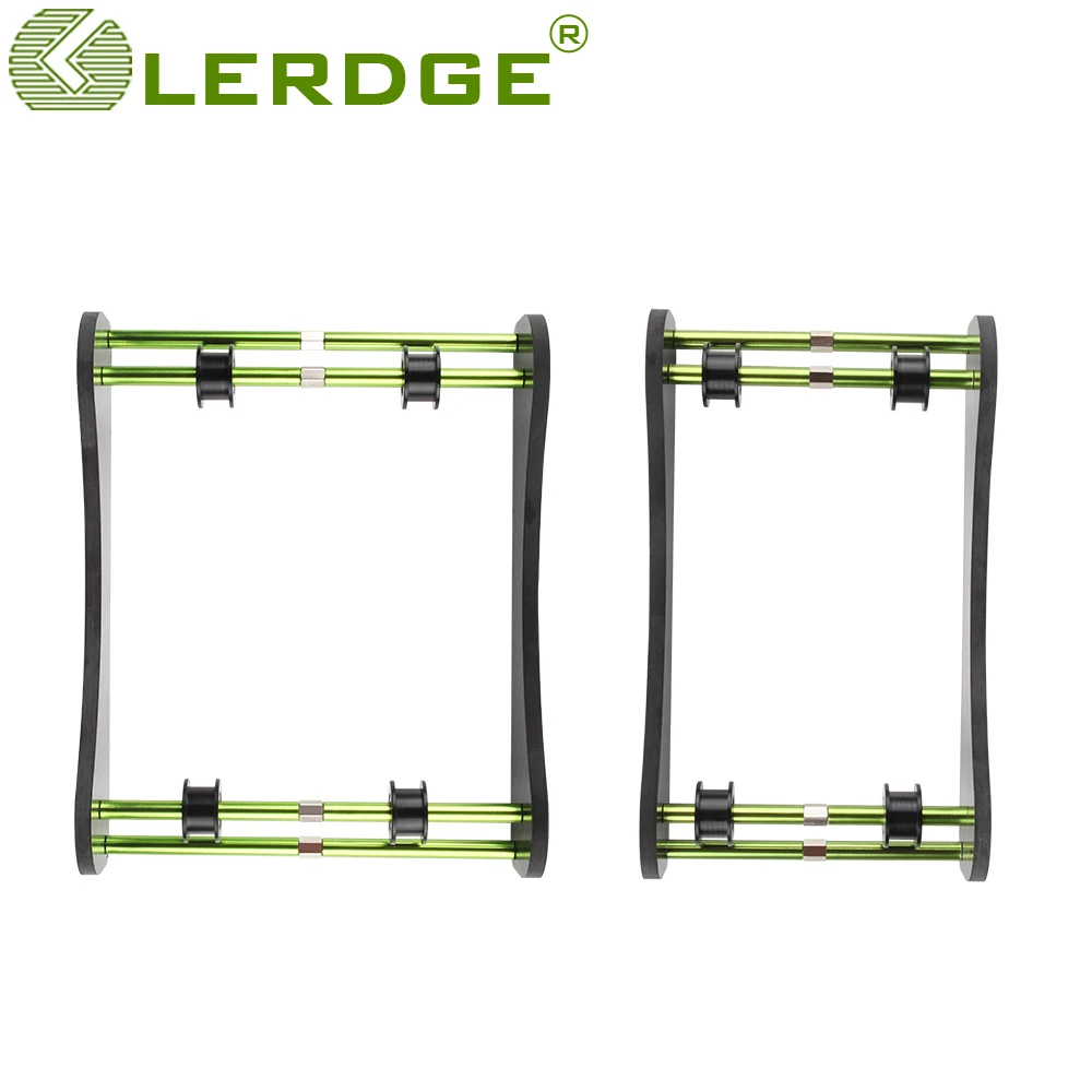

Lerdge Adjustable Filament Spool Holder Bearing Design For 3D Printer ABS PLA PETG 3D Printing Material Rack Tray Black