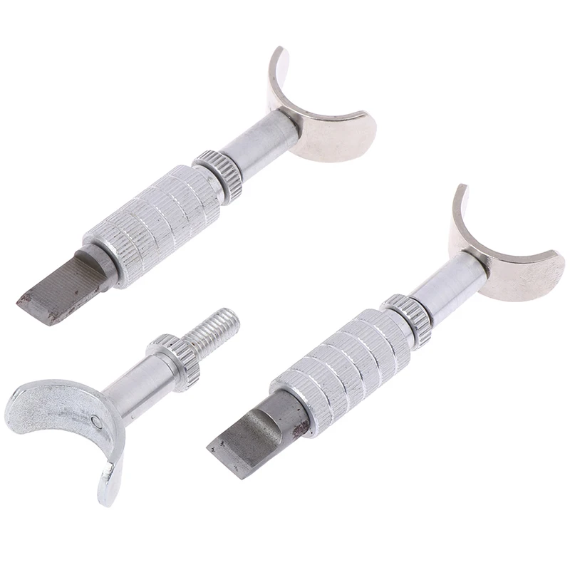 Leather Tool Carving Tool Leather Cutting Tools 1Pcs Leather Tool Stainless steel Carving Tool DIY Manual Rotary Tools Leather Carving Swivel Knife Blade Tools