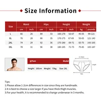 Lot de 3 slips de bain triangulaires en satin de soie glacée pour homme, respirants, ultra doux, confortables et sexy 2