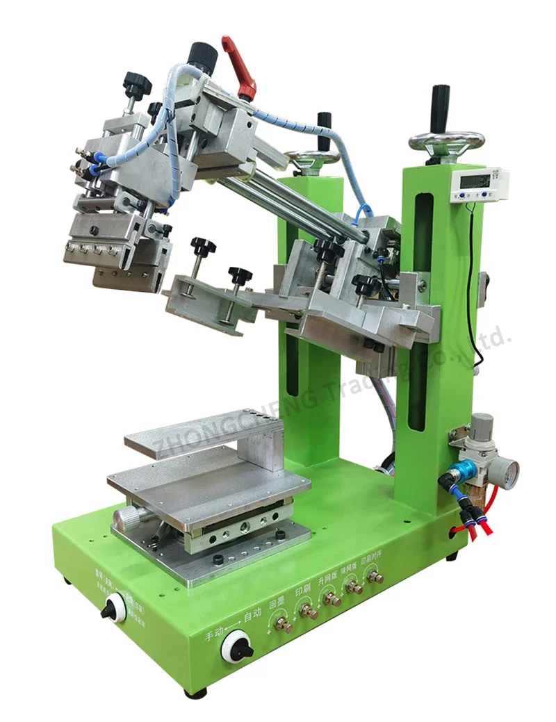 220v Electric Screen Printing Machine Semi-automatic Pneumatic Desktop High-prec