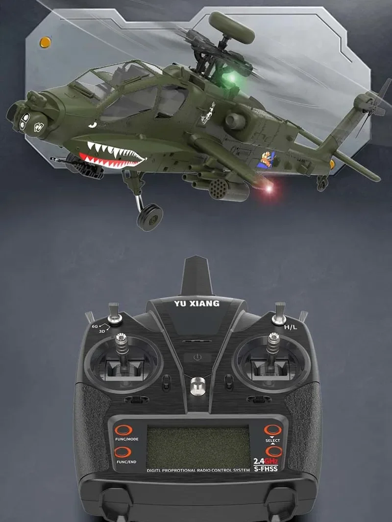 ラジコンヘリコプターＡＰＡCHE Introducing the AH-64 Apache, a radio-controlled helicopter