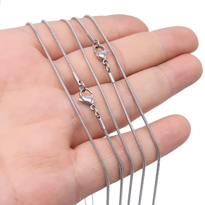 Collana Infinità Del Serpente In Acciaio | Glow Bodies - Foto 4