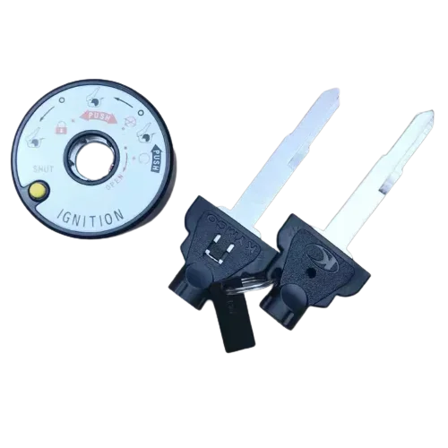Two Pieces of Magnet Key Blanks for Kymco Xciting400 Motorcycle Ct250 300 400 Racing Kcc Acc Dynamic motorcycle keys motorcycle key accessories