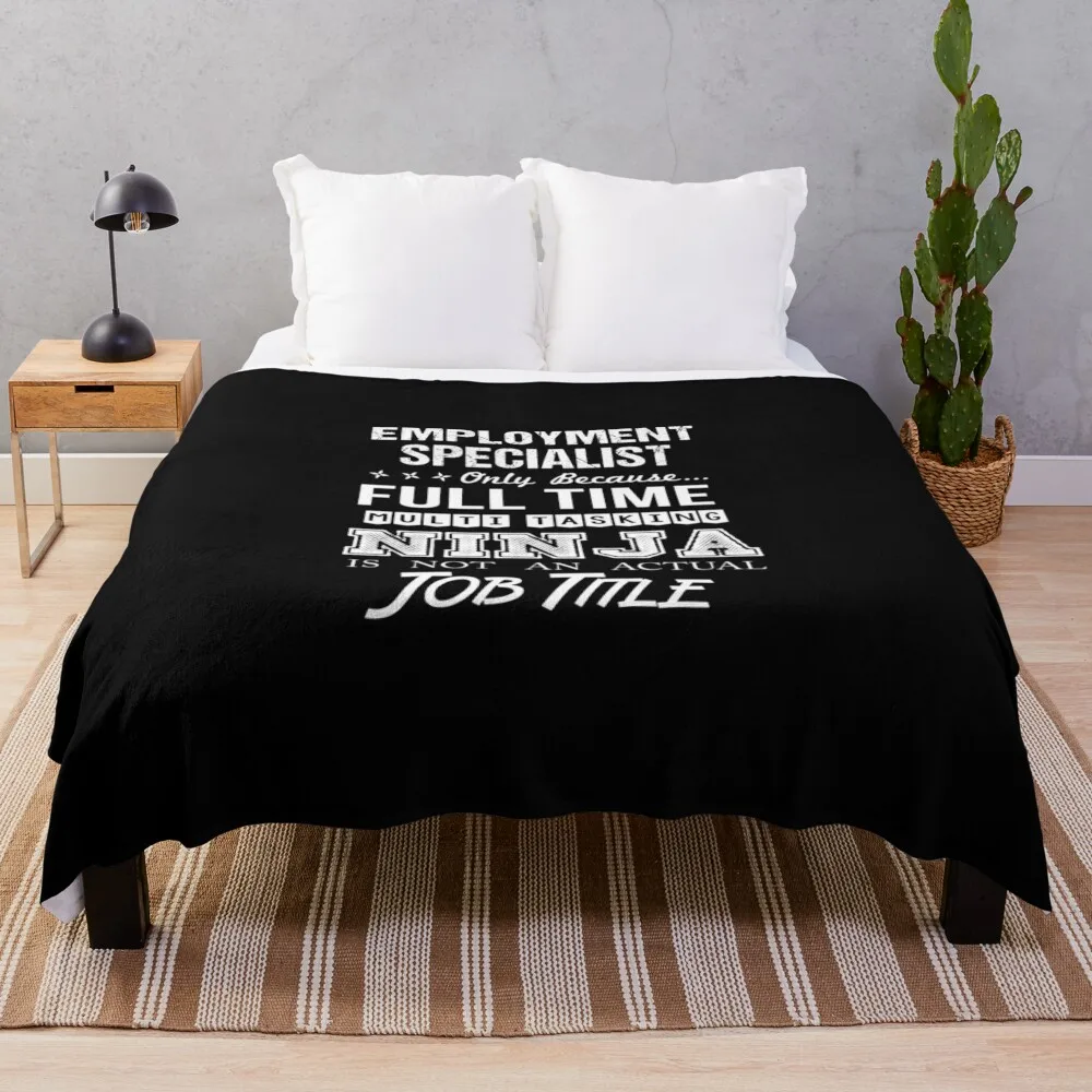 

Employment Specialist - Multitasking Ninja Throw Blanket Stuffed Blankets warm winter blanket