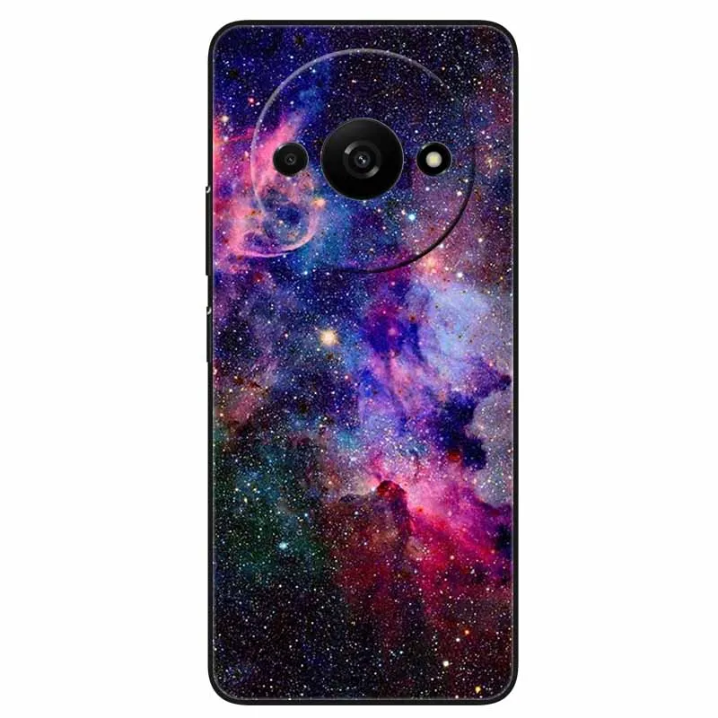 Animal Design Black Silicone Protective Case - Cool Wolf Edition