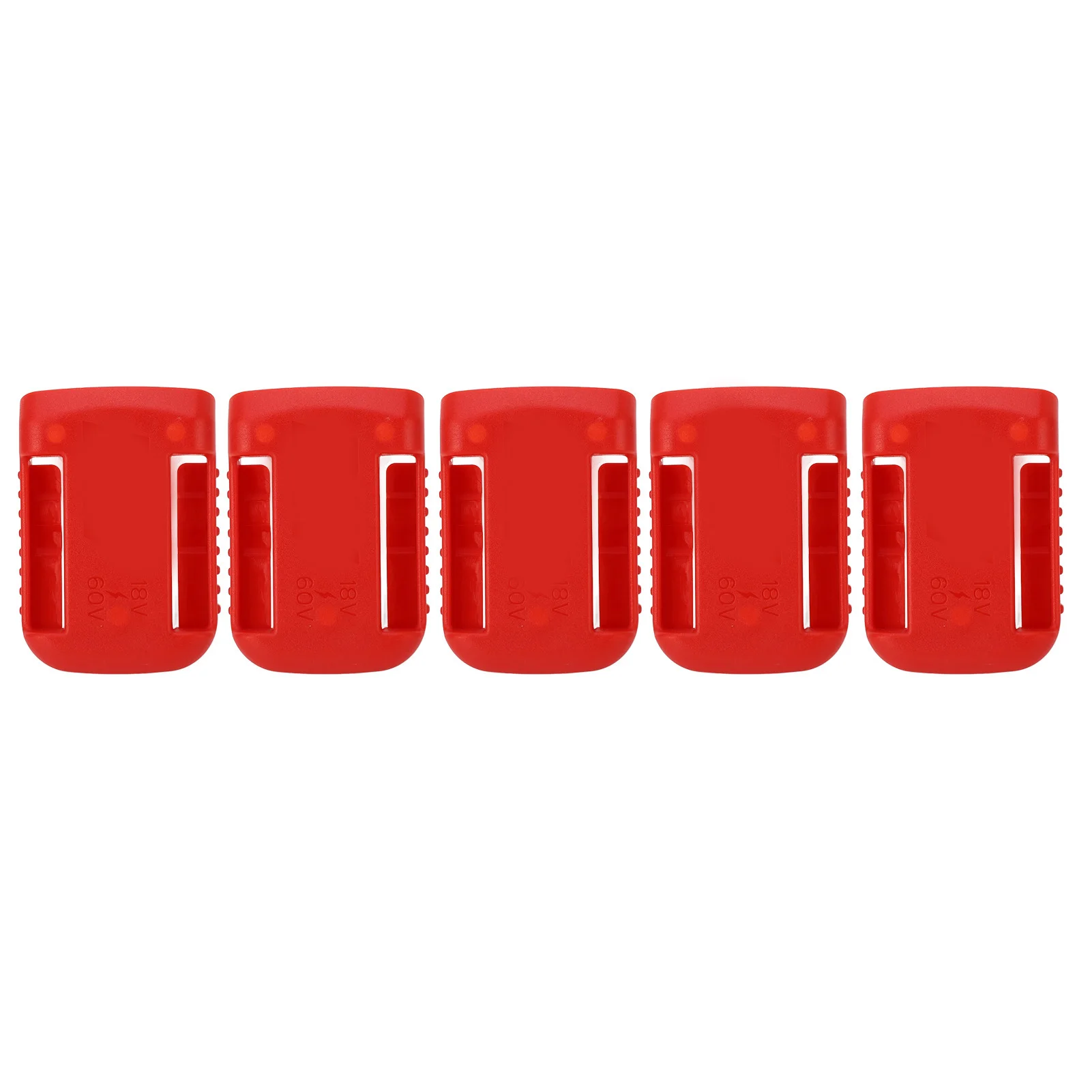 Battery Mount ABS Fine Workmanship Standard Size Strong Support 5 Set Lithium Battery Mount Holder Multi Use for DCB140