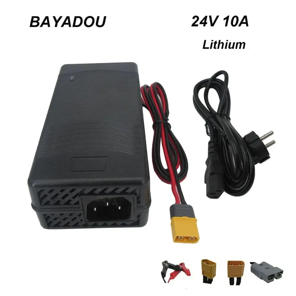 High-Power 24V Lithium Battery Charger - Fast Charging for Energy Storage Solutions