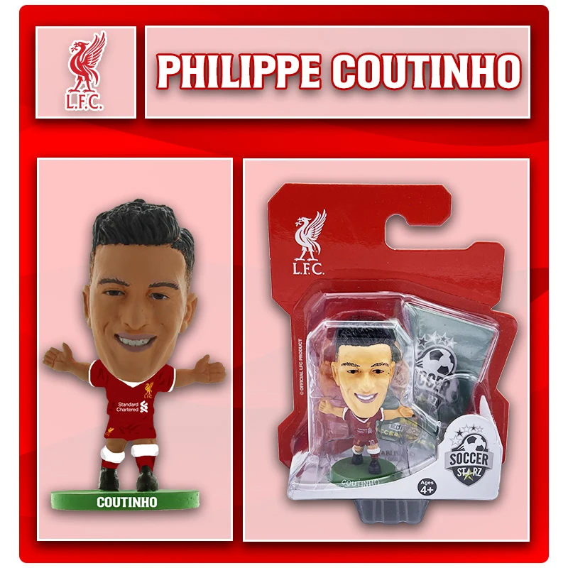 Liverpool FC Official SoccerStarz Philippe Coutinho Soccer Figure 