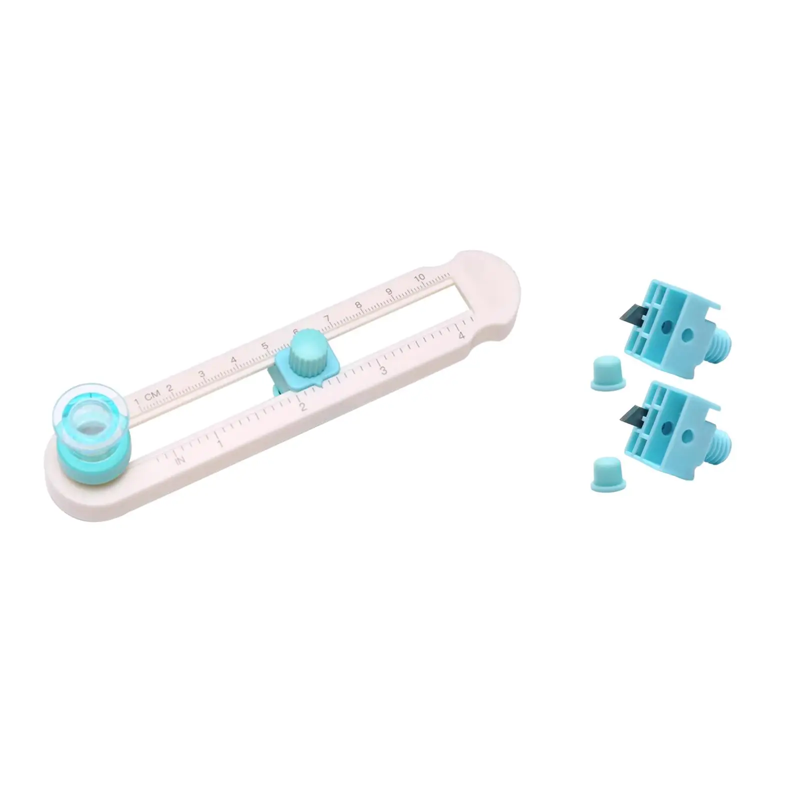 Circular Paper Cutter Rotary Circle Cutter Multi Functional Adjustable Circle Cutting Tool Paper Trimmer for DIY Craft