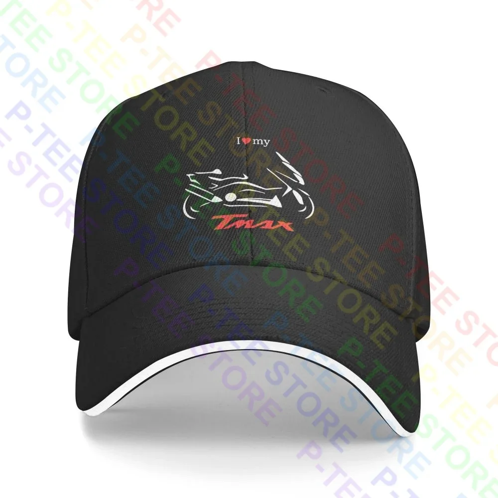 Tmax Maxi Scooter Line Sandwich Cap Berretto Da Baseball Trucker Hat Unique Splicing Streetwear