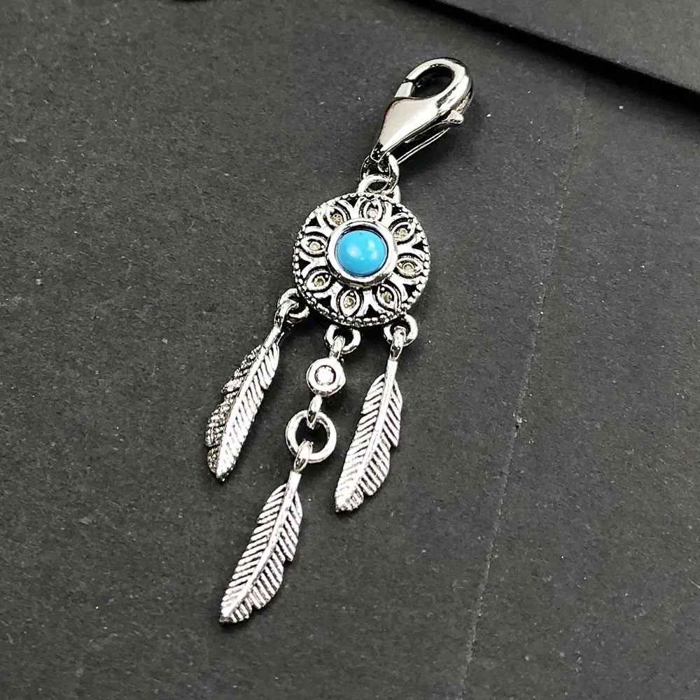 NewL Orecchini Pendenti Acchiappasogni In Argento Sterling 925 - Stile Bohémien - Gioielli Ipoallergenici Idea Regalo