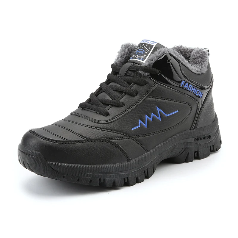 Men Winter Boots Shoes Warm Fashion Sneakers Winter Outdoor Casual Shoes Botas De Hombre Snow Boots outdoor boots men leather boots business mens boots