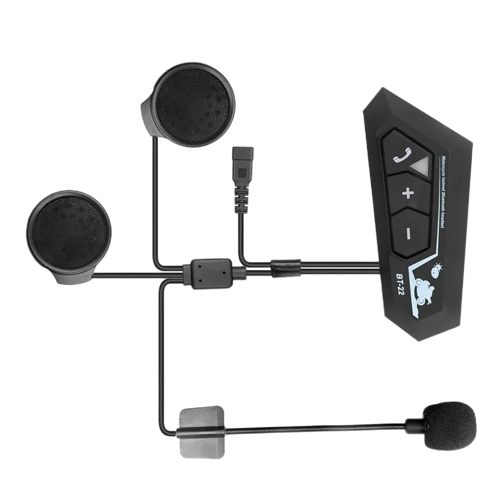 Motorbike Helmet Headset Waterproof Helmet Headset Communication System