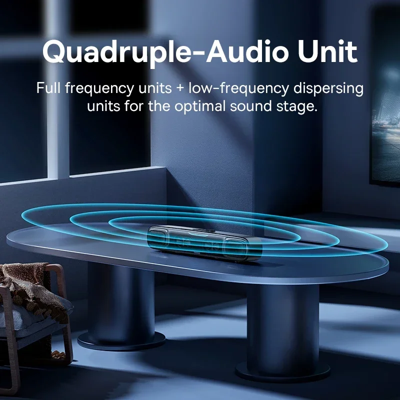 Desktop Mini Soundbar Bluetooth 5.3 Tri-Mode Audio 3D Soundscape Surround Subwoofer Laptop Speaker Speaker bluetooth speaker computer speaker desktop speakers