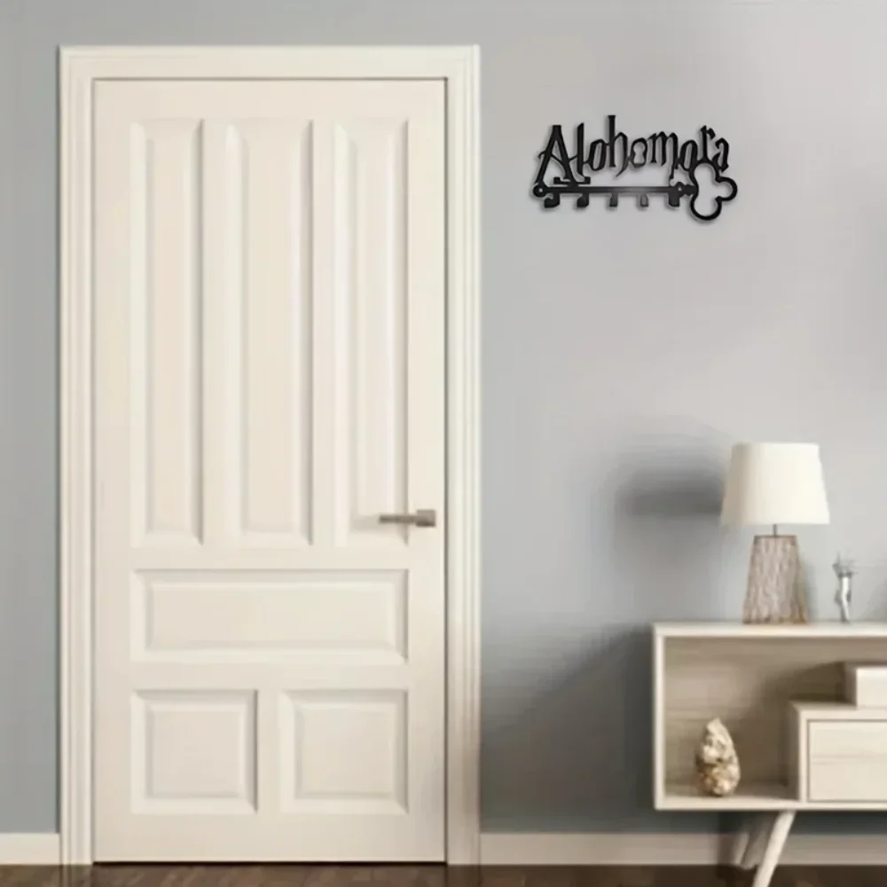 Key Holder Wall Stylish Metal Key Holder Wall: Mounted Adhesive Hanger and Organizer for All Your Essentials Wall Hooks 3