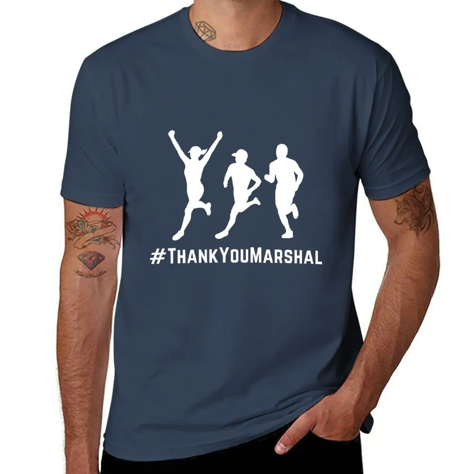 

New Thank You Marshal T-Shirt custom t shirts Aesthetic clothing fitted t shirts for men