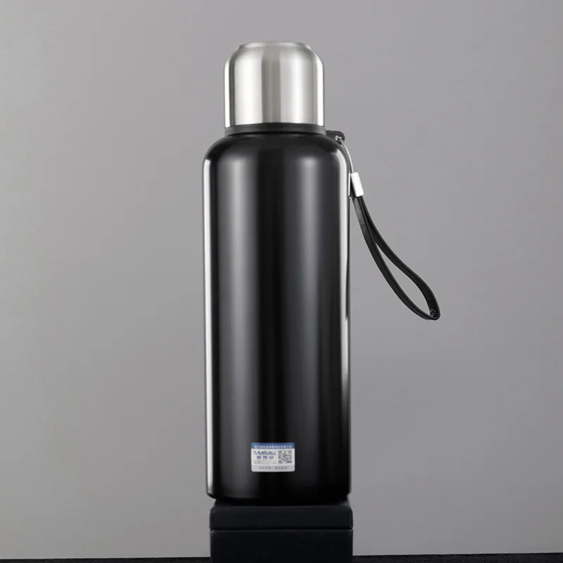 

Outdoor All Steel 316 Thermos with Sleeve Stainless Steel Insulated Cup Large Capacity Sports Water Bottle Tea Water Separation