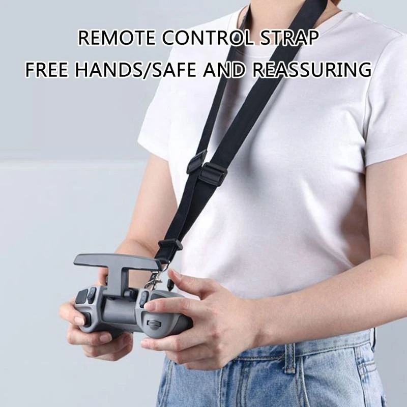 Sangle de télécommande FPV ELRS - Noir, 60 cm, confortable