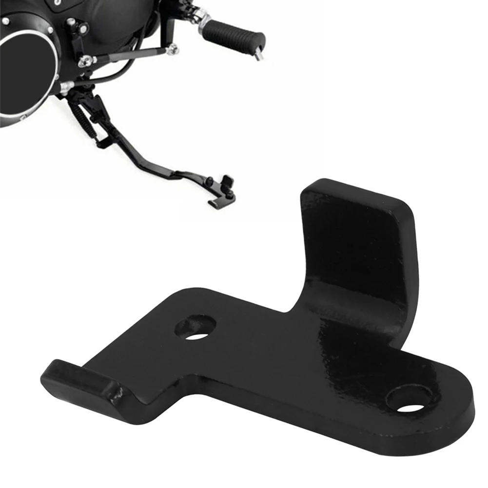 Motorcycle Black Aluminum Stand Kickstand Extension Kit For Harley