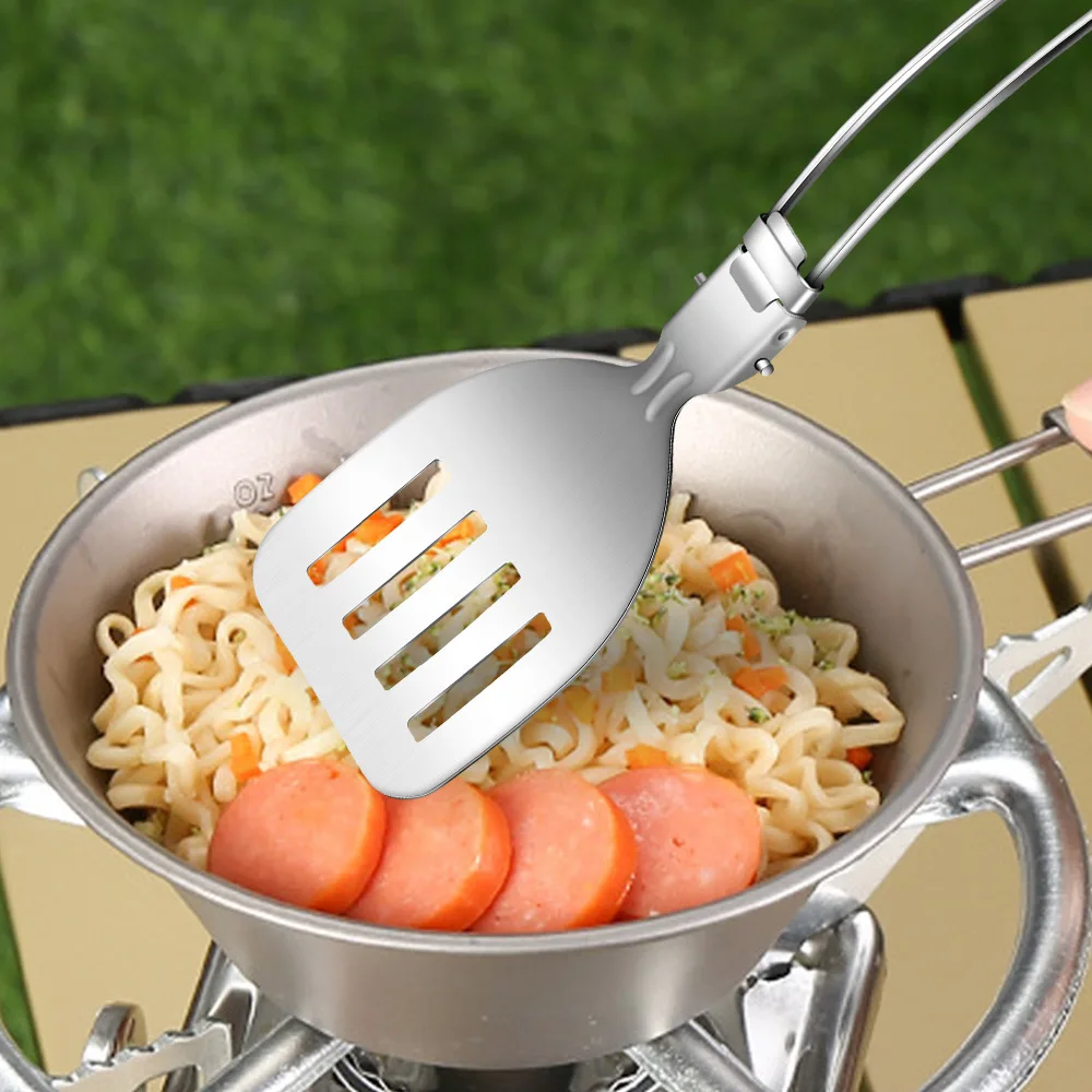 Deluxe Outdoor Cooking Utensil Set - Portable Stainless Steel Essentials