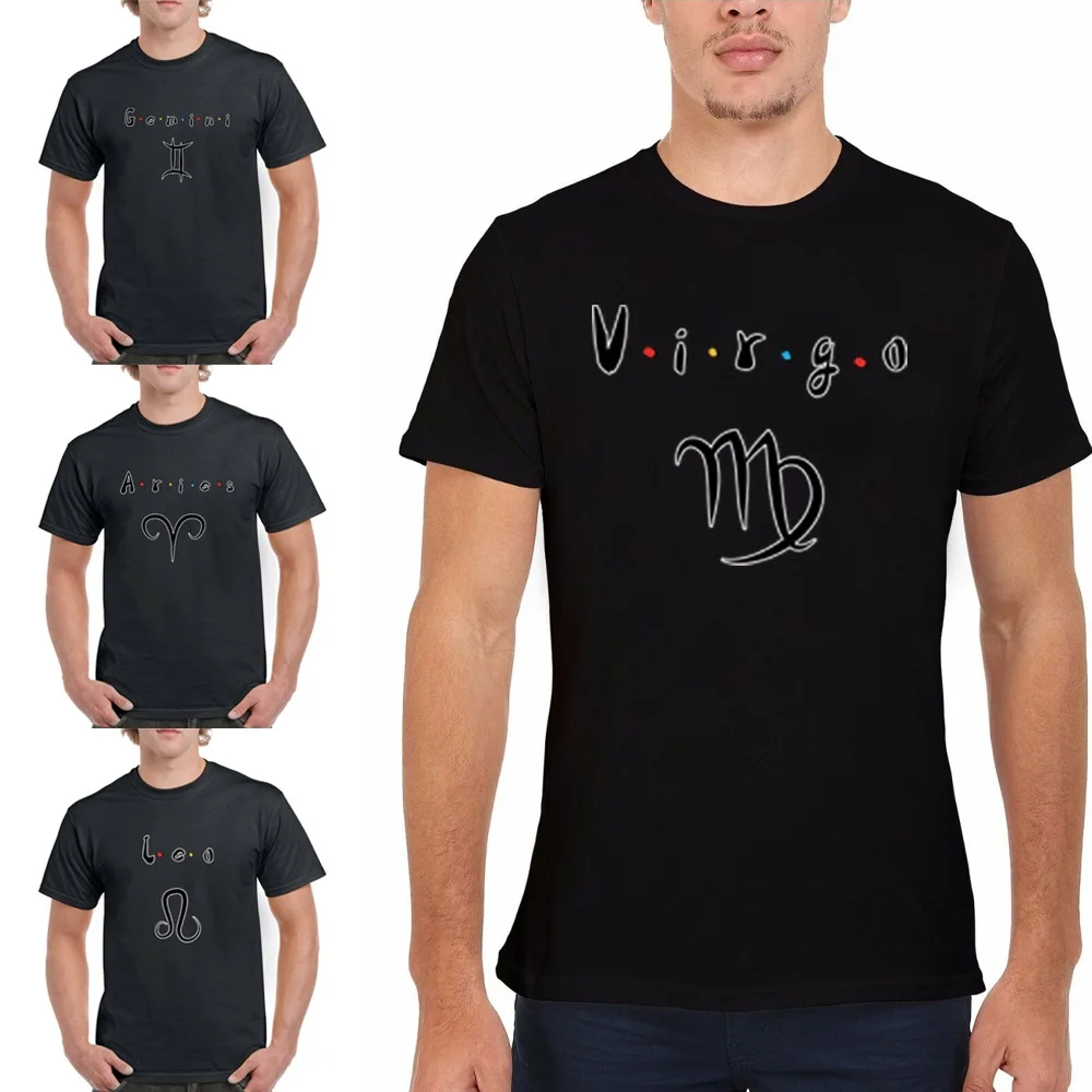 

T Shirt for Men Casual Constellation Pattern 2022 Spring/Summer Short Sleeve O-Neck Men's T-Shirt Youth Men's Commuter Top Tee