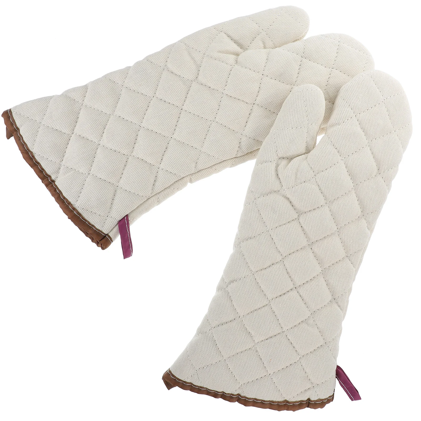 

1 Pair Secure Oven Mitten Kitchen Oven Glove Heat Resistant Glove Oven Mitt Baking Glove