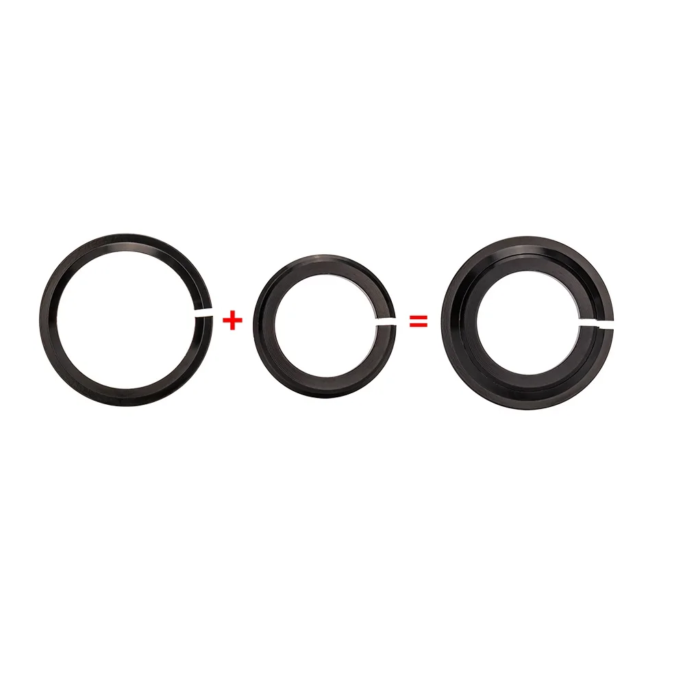 ZTTO Fahrrad-Headset-Basisring, Aluminiumlegierung, 39,8 mm, 1 1/2 Zoll, konisch, 28,6 mm, gerades Rohr, Fahrradgabel, offene Krone, Konvertierungsadapter – Detail 6