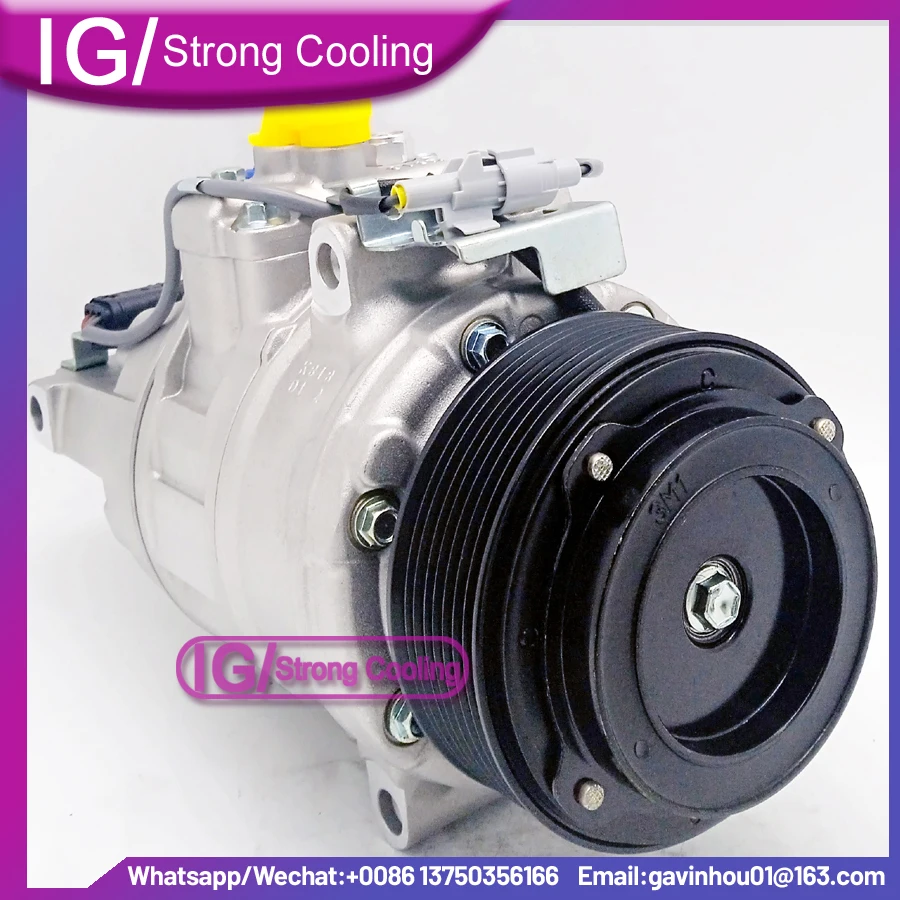 

CAR AIR CONDITIONING AC Compressor For BMW X6 E71 X6 35iX 64529217868 64529154070 64529399060 447260-4080 447260-4082 7SBU17C