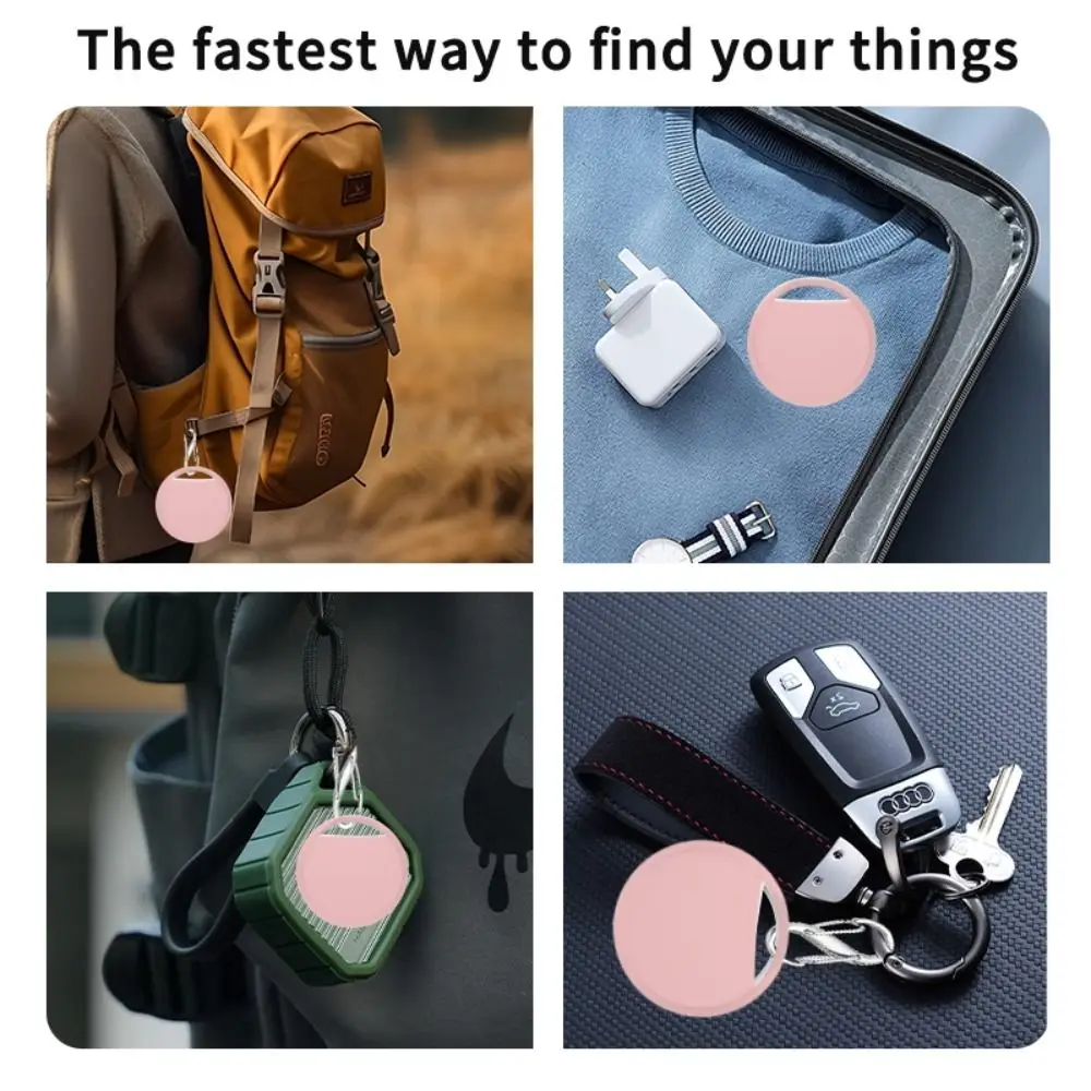 GPS Air Tag Locator Works for Apple Find My (iOS only) GPS Smart Air Tag Bluetooth Anti-loss Device Replaceable Battery Waterproof Item Locator
