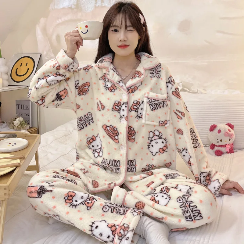 Franco Sanrio Hello Kitty - Juego de Ropa de Caa de 7 Piezas de