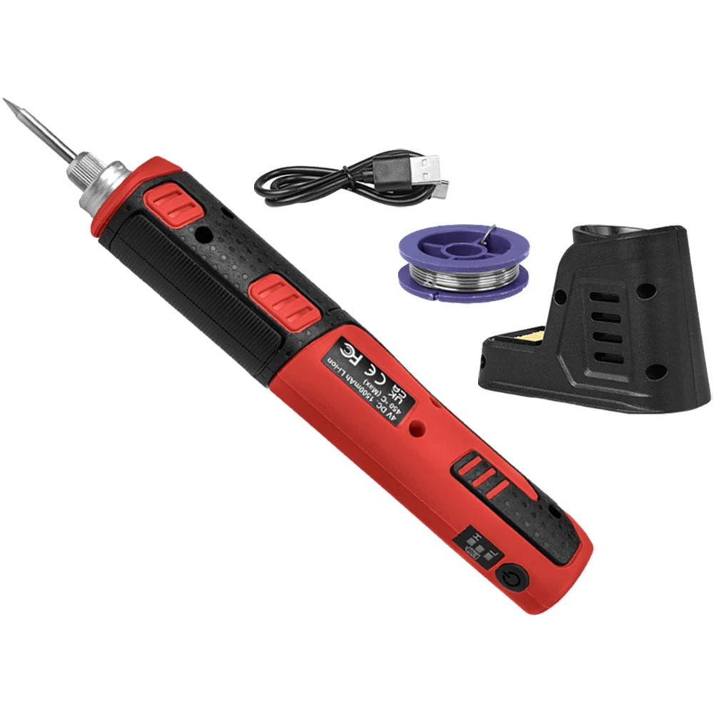 

Portable Cordless Soldering Iron USB Charging Fast Heating Intelligent Temperature Control Anti Scalding Design