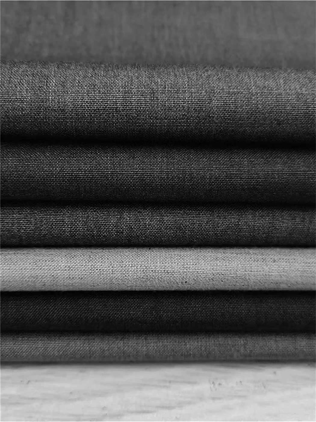 Abito da uomo invernale in Tweed di lana grigia da 3 pezzi per abito da sposo formale da sposo a spina di pesce (giacca + gilet + pantaloni) 5