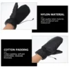 Outdoor Winter Heated Mittens Warm Electric Heated Cycling Skiing Gloves Thermal Motorcycle Glove Windproof Rechargeable USB 3