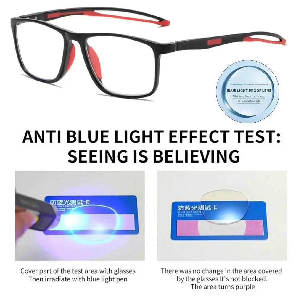 Ultralight TR90 Sport Anti-blue Light Reading Glasses